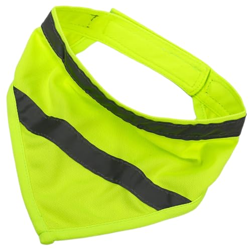 PartyKindom Reflektierendes Hundebandana Für Welpen Polyester Hundetuch Leuchtendem Outdoor Hundezubehör Für Bessere Sichtbarkeit Bei Nacht von PartyKindom
