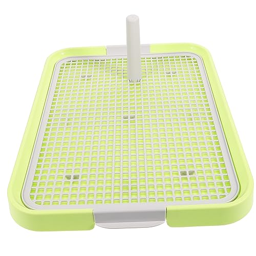 PartyKindom Säulen Hundetoilette für Kleine und Mittelgroße Hunde Rutschfestes und Leicht zu Reinigendes Welpentoilettentraining Ergonomisches Design für Zuhause Büro und von PartyKindom