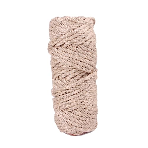 PartyKindom Sisal Hanfseil für Katzenkratzsäule Kratzbaum Zubehör Langlebiges Kletterspielzeug für Katzen zur Krallenpflege und Kratzschutz Zuhause von PartyKindom