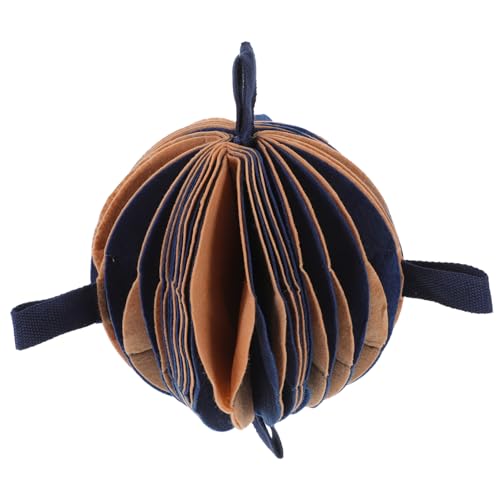 PartyKindom Snuffle Ball Hundespielzeug Tragbarer Langsamer Futterball für Welpen Interaktives Schnüffel und Trainingsspielzeug zur Beschäftigung und Gesunden Fütterung Waschbar Blau Beige PartyKindom Snuffle Ball Hundespielzeug Tragbarer Langsamer Futterball für Welpen Interaktives Schnüffel und Trainingsspielzeug zur Beschäftigung und Gesunden Fütterung Waschbar Blau Beige von PartyKindom