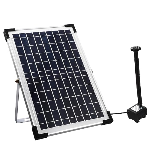 PartyKindom Solarbetriebene Springbrunnenpumpe für Teich Garten und Einfache Installation Wartungsfrei Entspannende und Tragbar PartyKindom Solarbetriebene Springbrunnenpumpe für Teich Garten und Einfache Installation Wartungsfrei Entspannende und Tragbar von PartyKindom