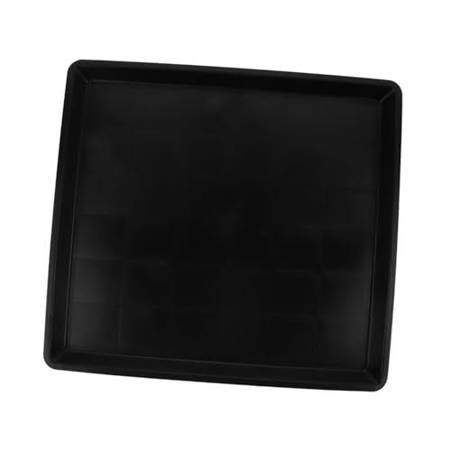 PartyKindom Tablett Für Tierkäfige Hund Pinkel Tablett Haustiere Tablett Für Haustierkäfige Kaninchenkäfigschale Zwinger Hundebox Tablett Hundetablett Für Hundekäfigpfanne Mini Black Plastik von PartyKindom