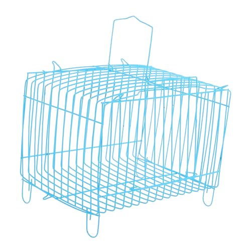 PartyKindom Tragbarer Vogelkäfig für Haustiere Kompakter Metallkäfig für Reisen mit Wellensittichen und Anderen Kleinen Vögeln mit Optimaler Belüftung für Besten von PartyKindom
