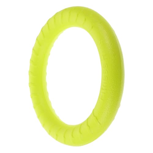 PartyKindom Trainingsring für Hunde Welpenzahnen Dauerhaft Bisse Ringe Kauen Interactive Dog Toys Dog chew Toy Kauspielzeug für Welpen zum Zahnen Hundespielzeug zahler Welpe Eva Light Green von PartyKindom