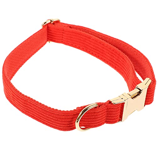 PartyKindom Verstellbares Hundehalsband mit Metallverschluss Buntes Langlebiges Haustierhalsband für Hunde und Katzen für Alltag Feiern und Besondere Anlässe von PartyKindom