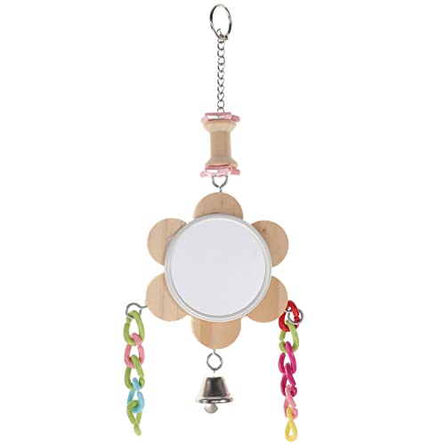 PartyKindom Vogel Spiegel Großes Papageienspielzeug Flattern Hamster Eingesperrt Papageienspiegel Für Käfig Coop Ara Käfige Papageien-futterständer Vögel Frettchen Colorful Holz PartyKindom Vogel Spiegel Großes Papageienspielzeug Flattern Hamster Eingesperrt Papageienspiegel Für Käfig Coop Ara Käfige Papageien-futterständer Vögel Frettchen Colorful Holz von PartyKindom