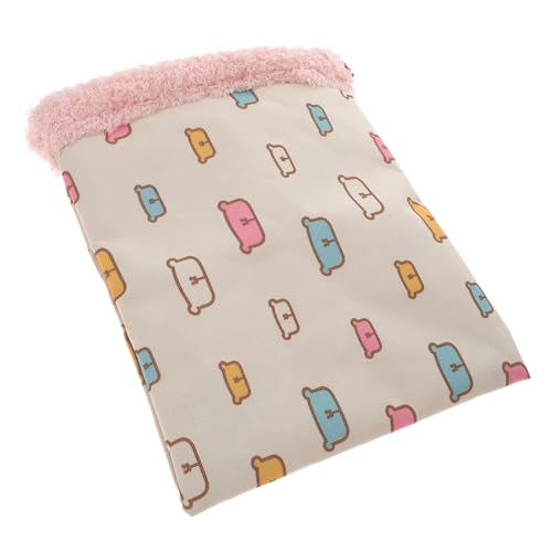 PartyKindom Warm Pet Schlafsack für Kleintiere Weicher Schlafsack für Hamster Kaninchen und und Gemütliches Nest Zufälligen Farben für Warme und Kuschelige Ruhepause Zufällige Zufällige Farbe von PartyKindom
