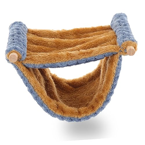 PartyKindom Warme Hamsterhängematte aus Verschleißfestem Material Atmungsaktiv und Bequem Geeignet für Kleine Haustiere Wie Meerschweinchen und Zwerghamster Einfach zu Befestigen im Käfig für PartyKindom Warme Hamsterhängematte aus Verschleißfestem Material Atmungsaktiv und Bequem Geeignet für Kleine Haustiere Wie Meerschweinchen und Zwerghamster Einfach zu Befestigen im Käfig für von PartyKindom