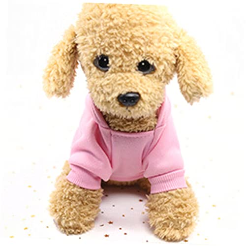 PartyKindom Warmer Haustier Hoodie mit Tasche Weiche Welpenjacke für Kalte Herbst und Wintertage XXL Langlebiges Material Einfach Anzuziehen für Alltag und von PartyKindom