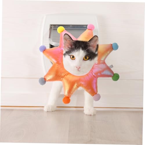 PartyKindom Wasserdichter Weicher Katzen Halskragen mit Leck und Kratzschutz für Operation und Genesung Verstellbar Komfortabel zur Wundheilung und Schutz bei Verletzungen Zufällige Farbe PartyKindom Wasserdichter Weicher Katzen Halskragen mit Leck und Kratzschutz für Operation und Genesung Verstellbar Komfortabel zur Wundheilung und Schutz bei Verletzungen Zufällige Farbe von PartyKindom