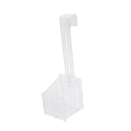 PartyKindom Wasserpflanzen Topf mit Haken Kleiner Aquarium Pflanzer für Aquarienlandschaft Wiederverwendbar und Langlebig für Fischliebhaber und Dekoration Zuhause Hotels und Parks von PartyKindom