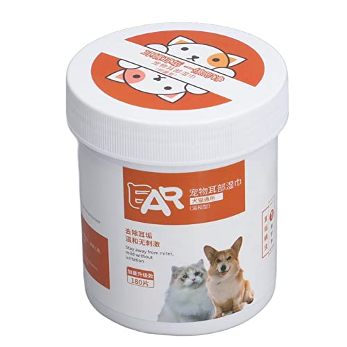 Pasamer Haustier-Feuchttücher, Milben-Feuchttücher und Hunde-Feuchttücher Effektive Reinigung für Katzen von Pasamer
