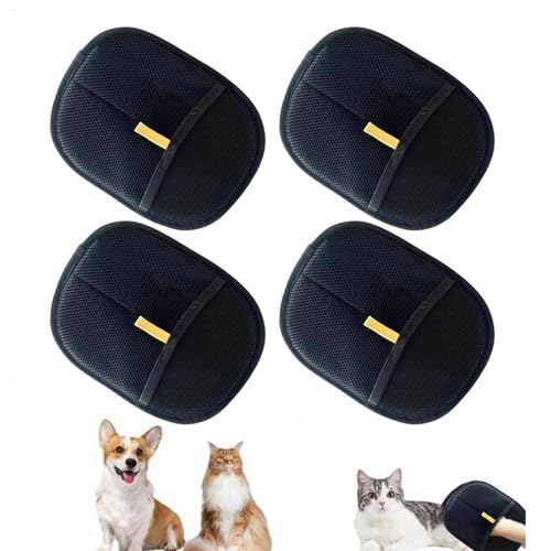 Pasbuteiy 4 Stück Fellmagnet Handschuh, Doppelseitige Fell Magnet Handschuhe, Sanfter Enthaarungshandschuh, Massage Fellpflegehandschuhe Für Lang Und Kurzhaarige Hunde Und Katzen Pasbuteiy 4 Stück Fellmagnet Handschuh, Doppelseitige Fell Magnet Handschuhe, Sanfter Enthaarungshandschuh, Massage Fellpflegehandschuhe Für Lang Und Kurzhaarige Hunde Und Katzen von Pasbuteiy