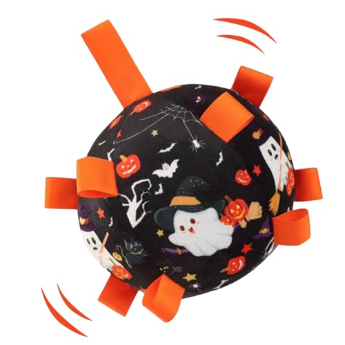 Pasbuteiy Hundebälle | Halloween Interaktiver Fußball Für Haustiere,Mit Glockenton Interaktives Hundespielzeug Für Apportieren Jagt Training Bewegung Indoor Outdoor Spiel Pasbuteiy Hundebälle | Halloween Interaktiver Fußball Für Haustiere,Mit Glockenton Interaktives Hundespielzeug Für Apportieren Jagt Training Bewegung Indoor Outdoor Spiel von Pasbuteiy