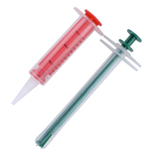 Pasdrucn 2 Stück Haustier Pillenknaller, Schieber Tablette Pille Fütterung Werkzeug, Haustier-Medizinspritze, Easy Feeder, Zum Verabreichen von Futter und Medikamenten Pasdrucn 2 Stück Haustier Pillenknaller, Schieber Tablette Pille Fütterung Werkzeug, Haustier-Medizinspritze, Easy Feeder, Zum Verabreichen von Futter und Medikamenten von Pasdrucn
