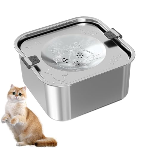 Pasdrucn 3L Große Wassernapf Hund Ohne Sabbern Edelstahl, Trinknapf Hund Anti Schlabber, Anti Schlabber Wassernapf, Trinkbrunnen Für Hunde, Wassernapf Katze, Hundenapf Unterwegs Pasdrucn 3L Große Wassernapf Hund Ohne Sabbern Edelstahl, Trinknapf Hund Anti Schlabber, Anti Schlabber Wassernapf, Trinkbrunnen Für Hunde, Wassernapf Katze, Hundenapf Unterwegs von Pasdrucn
