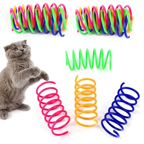 Pasdrucn 50 Stück Katzenspielzeug Spirale, Spirale Spielzeug Für Katzen, Katzenspielzeug Selbstbeschäftigung, Spirale Katzen Spielzeug Katze, Cat Toys, Katzen Spielzeug Kitten, Kitten Spielzeug Pasdrucn 50 Stück Katzenspielzeug Spirale, Spirale Spielzeug Für Katzen, Katzenspielzeug Selbstbeschäftigung, Spirale Katzen Spielzeug Katze, Cat Toys, Katzen Spielzeug Kitten, Kitten Spielzeug von Pasdrucn