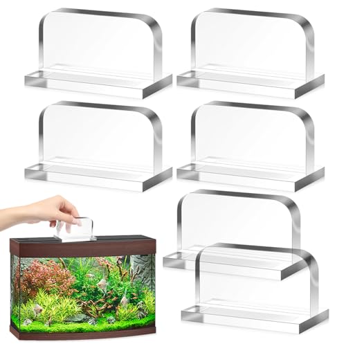 Pasdrucn 6 Stück Aquarium Deckelgriffe, Selbstklebender Aquariumgriff, Aquarium Abdeckungsgriff Transparentes für Glasdeckel Klare Aquarium-Abdeckungsgriffe Pasdrucn 6 Stück Aquarium Deckelgriffe, Selbstklebender Aquariumgriff, Aquarium Abdeckungsgriff Transparentes für Glasdeckel Klare Aquarium-Abdeckungsgriffe von Pasdrucn