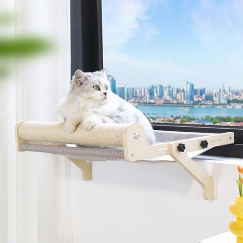 Pasdrucn Katzen Hängematte Fenster Mit Bindfadenpfosten, Hängematte Katze Heizung, Katzen Fensterliege Groß Katzenbett Fensterbank, Hängende Katzenhängematte Heizung Katzenbett Für Bettkante Pasdrucn Katzen Hängematte Fenster Mit Bindfadenpfosten, Hängematte Katze Heizung, Katzen Fensterliege Groß Katzenbett Fensterbank, Hängende Katzenhängematte Heizung Katzenbett Für Bettkante von Pasdrucn