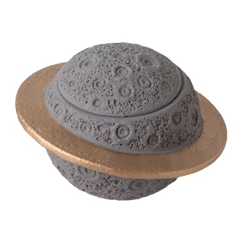 Pasdrucn Zementurne Für Haustiere, Urne Hunde Urne, Katzenurne Katzefür Asche, Tierurnen Für Katze, Tierurnen Für Hunde, Grabdeko, Katzenurnen Für Haustierasche (Grau) von Pasdrucn