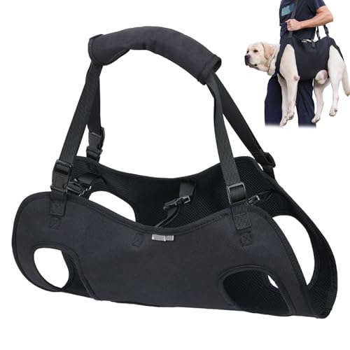 Hunde Liftgurt Verstellbarer Hund Schlinge Träger mit Griff & Fixierende Schnalle Oxford -Stoff mit Schlinge für Behinderte/Altenhunde & Rehabilitation, XL, Tragen, Hebebaum Hunde Liftgurt Verstellbarer Hund Schlinge Träger mit Griff & Fixierende Schnalle Oxford -Stoff mit Schlinge für Behinderte/Altenhunde & Rehabilitation, XL, Tragen, Hebebaum von Pastoralist