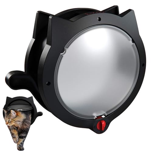 Katzenentür, 8,3 -Zoll -Katzenform mit katzförmigen, flatternden Zylinder für Innenüre, schnelle und einfache Installation Kitty -Tür für Innen- Katzenentür, 8,3 -Zoll -Katzenform mit katzförmigen, flatternden Zylinder für Innenüre, schnelle und einfache Installation Kitty -Tür für Innen- von Pastoralist