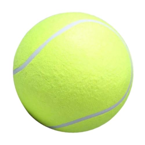 Pastoralist Big Tennisball aufblasbare Tennis Ball Hundeball Haustier Kaut Spielzeug Haustrainung Spielzeug Thrower Chucker, Big Tennis Ball von Pastoralist
