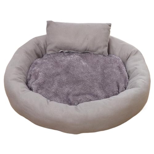 Pastoralist Katzenbetten für Innenkatzen, 40 cm/15,7 Zoll Plüsch runde Katzenbett mit Kissen und abnehmbar Pastoralist Katzenbetten für Innenkatzen, 40 cm/15,7 Zoll Plüsch runde Katzenbett mit Kissen und abnehmbar von Pastoralist