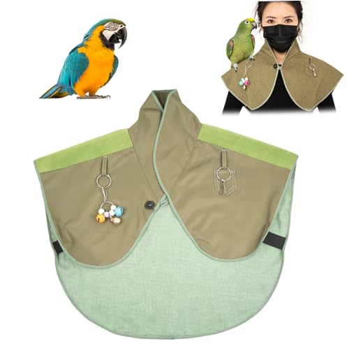 Pastoralist Papageienschulter, Anti-Kratzer-Vogelkot-Schulterschutz, Papageientrainingspads Schal, multifunktionale Vogelwindel-Fluganzüge für mittelgroße Cockatiel SleaSet Maas Pastoralist Papageienschulter, Anti-Kratzer-Vogelkot-Schulterschutz, Papageientrainingspads Schal, multifunktionale Vogelwindel-Fluganzüge für mittelgroße Cockatiel SleaSet Maas von Pastoralist