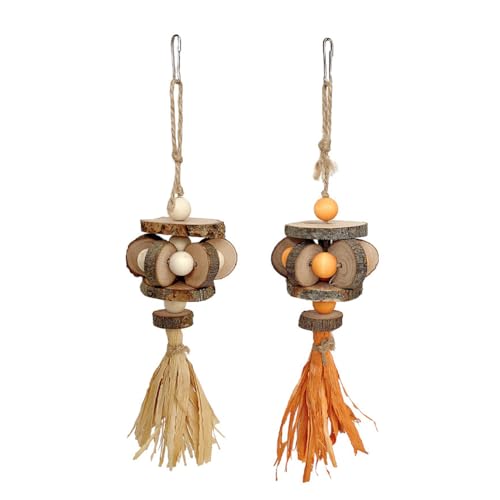 2 Packungen Vogel-Kauspielzeug, Natürliches Apfelholz, Papageien-Vogelkäfig-Hängespielzeug Für Kleine Vögel, Sittiche, Nymphensittiche, Wellensittiche, Wellensittiche 2 Packungen Vogel-Kauspielzeug, Natürliches Apfelholz, Papageien-Vogelkäfig-Hängespielzeug Für Kleine Vögel, Sittiche, Nymphensittiche, Wellensittiche, Wellensittiche von PatPatPet