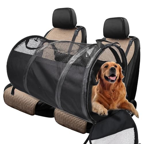 57cm Zusammenklappbares Hunde-Autositzbett Für Kleine/mittelgroße Hunde, Atmungsaktiver Sicherheitsschlauchsitz Für Hunde Auf Reisen, Tragbares Haustierschlauchzelt Für Outdoor-Aktivitäten 57cm Zusammenklappbares Hunde-Autositzbett Für Kleine/mittelgroße Hunde, Atmungsaktiver Sicherheitsschlauchsitz Für Hunde Auf Reisen, Tragbares Haustierschlauchzelt Für Outdoor-Aktivitäten von PatPatPet