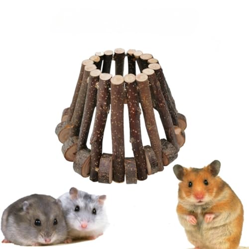 PatPatPet Hamster Holzverstecke Meerschweinchen Leiter Ratte Kauspielzeug Holzleiter Naturversteck Für Kleintier Chinchillas Gerbils Frettchen Syrischer Hamster Eichhörnchen PatPatPet Hamster Holzverstecke Meerschweinchen Leiter Ratte Kauspielzeug Holzleiter Naturversteck Für Kleintier Chinchillas Gerbils Frettchen Syrischer Hamster Eichhörnchen von PatPatPet