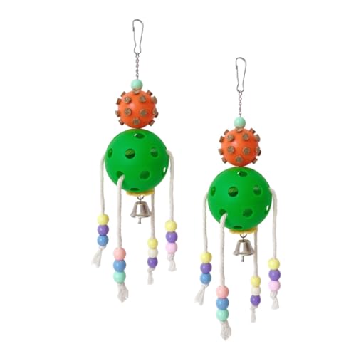 PatPatPet 2X Kreatives Design Entfernen Sie EIN Plug and Take A Bite Out of It Play Balls Birds Swing Für Vögel Picken Und Klettern Instinkte PatPatPet 2X Kreatives Design Entfernen Sie EIN Plug and Take A Bite Out of It Play Balls Birds Swing Für Vögel Picken Und Klettern Instinkte von PatPatPet