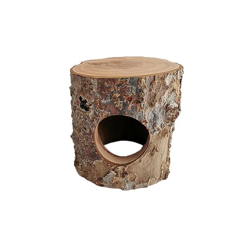 PatPatPet Hamster-Versteck, Kletterhaus Aus Naturholz, Röhrenförmig, Für Kleine Hamster, Keine Nägel, Sicher Für Kleine Tiere, Hamster-Kletterhaus PatPatPet Hamster-Versteck, Kletterhaus Aus Naturholz, Röhrenförmig, Für Kleine Hamster, Keine Nägel, Sicher Für Kleine Tiere, Hamster-Kletterhaus von PatPatPet