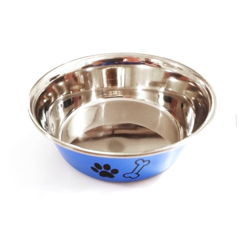Bedruckte Schüssel für Haustiere, robust, rutschfest, leicht zu reinigen; ideal für Futter und Wasser, fördert den Spaß. von Patapalooza