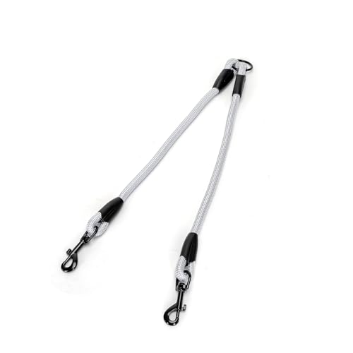 Doppelte Hundeleine: robust, verstellbar und ergonomisch. Ideal für Spaziergänge mit Mehreren Haustieren und gleichzeitiges Training. von Patapalooza