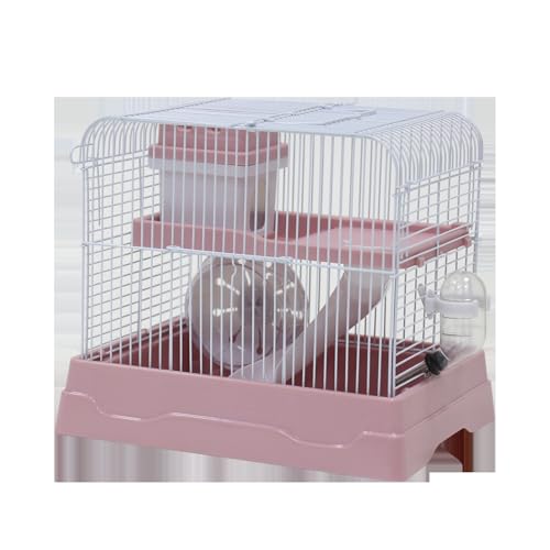 Hamsterkäfig mit Belüftung, Ebenen und Zubehör; ideal für Zuhause und Unterhaltung Ihres Haustiers. von Patapalooza