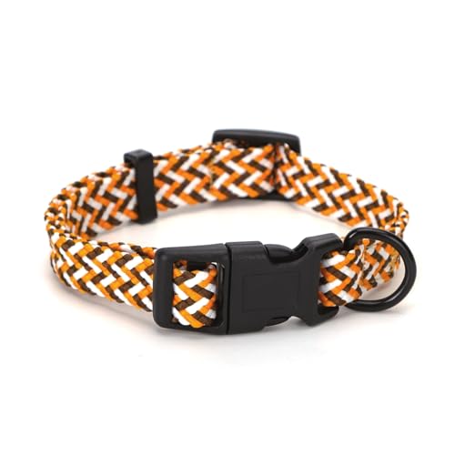 Hundehalsband, verstellbare Passform, hohe Festigkeit, leicht und bequem, ideal für Spaziergänge und Training. von Patapalooza