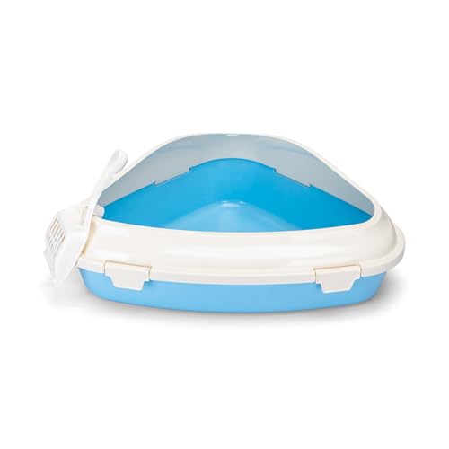 Katzentoilette mit Schaufel, kompaktes Design, einfache Reinigung und Sanitär, ideal, um die Hygiene Ihres Haustieres zu erhalten. Katzentoilette mit Schaufel, kompaktes Design, einfache Reinigung und Sanitär, ideal, um die Hygiene Ihres Haustieres zu erhalten. von Patapalooza