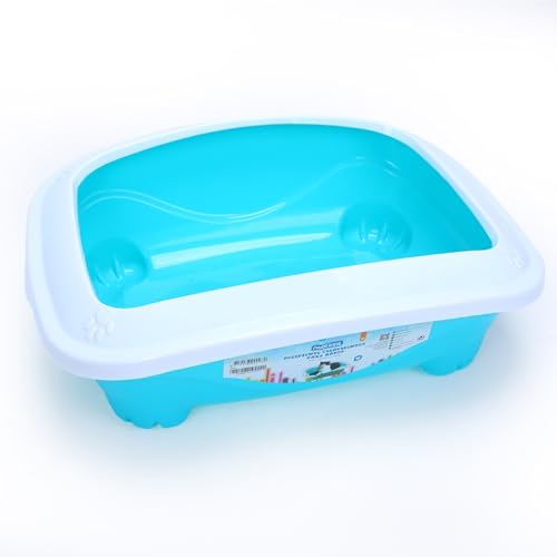 Katzentoilette mit hohen Kanten, einfache Reinigung und rutschfestes Design, ideal, um den Ruhebereich sauber zu halten. Katzentoilette mit hohen Kanten, einfache Reinigung und rutschfestes Design, ideal, um den Ruhebereich sauber zu halten. von Patapalooza