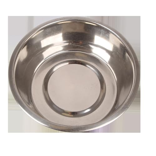 Klassische Schüssel aus Edelstahl für Haustiere, robust, leicht zu reinigen, rutschfest, ideal für Futter und Wasser für Katzen und Hunde. Klassische Schüssel aus Edelstahl für Haustiere, robust, leicht zu reinigen, rutschfest, ideal für Futter und Wasser für Katzen und Hunde. von Patapalooza