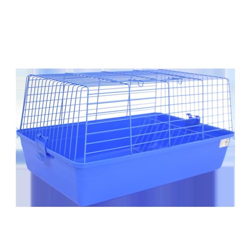 Mittelgroßer Käfig für Kaninchen, Robustes Metallgestell, Zugangstür, geeignet für Haustiere und Aufzucht, ideal für den Innen- und Außenbereich. von Patapalooza