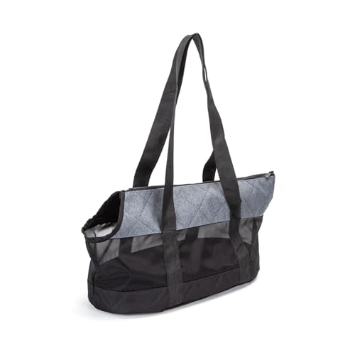 Netztasche für Haustiere mit atmungsaktivem und robustem Design, ideal für den sicheren und bequemen Transport Kleiner Haustiere. von Patapalooza