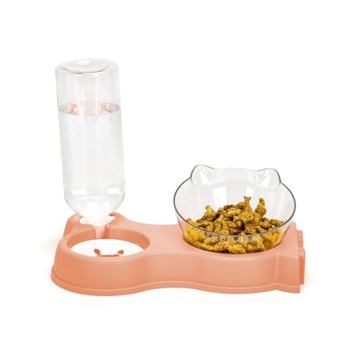 Patapalooza 2-in-1-Set für Katzenfutter und Wasser, kompaktes Design, leicht zu reinigen, robuste Materialien; ideal für Futter und Flüssigkeitszufuhr. Patapalooza 2-in-1-Set für Katzenfutter und Wasser, kompaktes Design, leicht zu reinigen, robuste Materialien; ideal für Futter und Flüssigkeitszufuhr. von Patapalooza