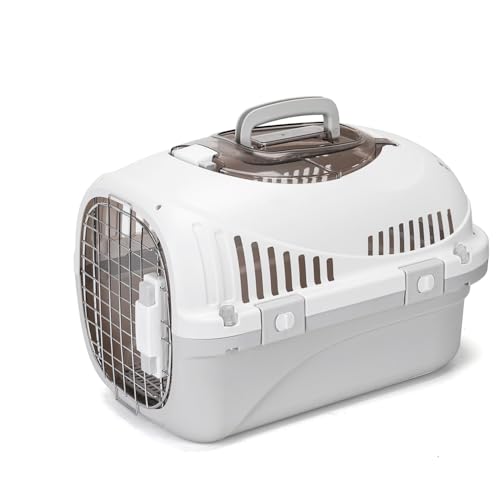 Patapalooza Flugzeugtransportbox mit herausnehmbarer Trennwand, urinbeständig, ideal für sichere und Bequeme Reisen mit Haustieren. von Patapalooza