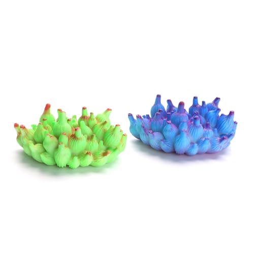 Patapalooza Fluoreszierende Korallen, hohe Helligkeit und Widerstandsfähigkeit, ideal für Meeraquarien und Dekoration von Unterwasserumgebungen. von Patapalooza