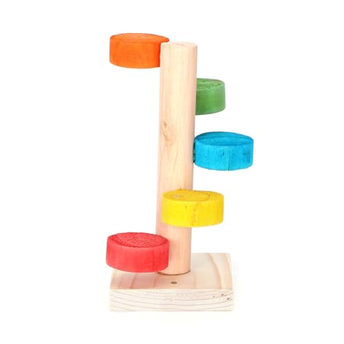 Patapalooza Hamstertreppe mit rutschfesten Stufen, sicheres Material, ideal für die Übung und Erkundung von Nagetieren. von Patapalooza