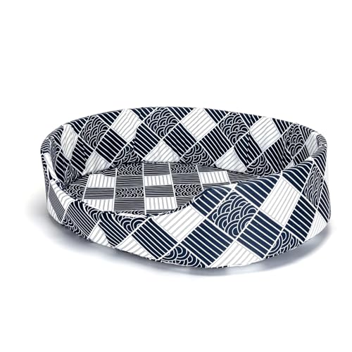Patapalooza Haustierbett mit geometrischem Muster, 10-teiliges Set, bequem und dekorativ, ideal für Erholung und Komfort von Tieren. von Patapalooza