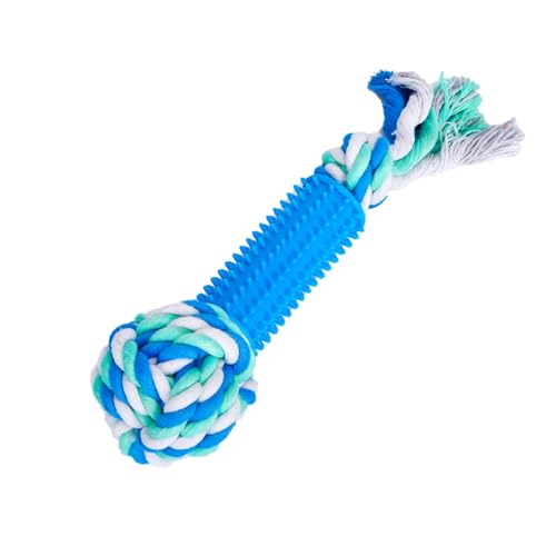 Patapalooza Hundespielzeug aus Baumwollseil und TPR, mit Ball, ideal zum Kauen und Spielen, fördert Interaktion und Bewegung von Hunden. Patapalooza Hundespielzeug aus Baumwollseil und TPR, mit Ball, ideal zum Kauen und Spielen, fördert Interaktion und Bewegung von Hunden. von Patapalooza