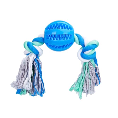 Patapalooza Hundespielzeug aus Baumwollseil und TPR-Ball, robust und langlebig, ideal zum Ziehen und Kauen, fördert Spaß und Bewegung. Patapalooza Hundespielzeug aus Baumwollseil und TPR-Ball, robust und langlebig, ideal zum Ziehen und Kauen, fördert Spaß und Bewegung. von Patapalooza